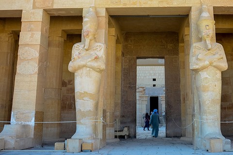 Von Hurghada aus: Luxor Private geführte TourPrivate Tour mit Tickets und Mittagessen