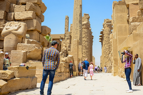 Von Hurghada aus: Luxor Private geführte TourPrivate Tour mit Tickets und Mittagessen