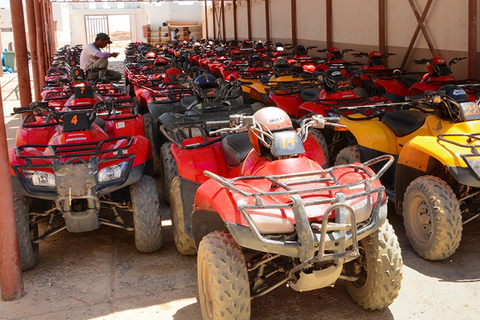 Hurghada: Privé ATV Safari, Bedoeïenendorp, kamelenritPrivé: 2H Quad - Vanuit Hurghada