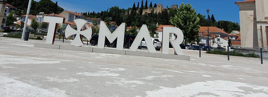 Visite à pied de Tomar : Templiers, château, gastronomie, céramique