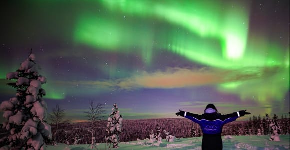 Rovaniemi: Nordlicht-Wildnis Tour mit Kamera