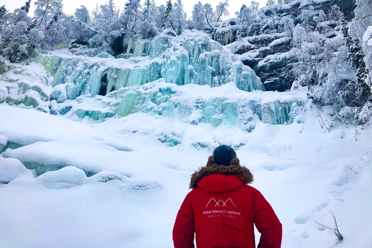 Rovaniemi: visite du canyon de Korouoma et des cascades gelées