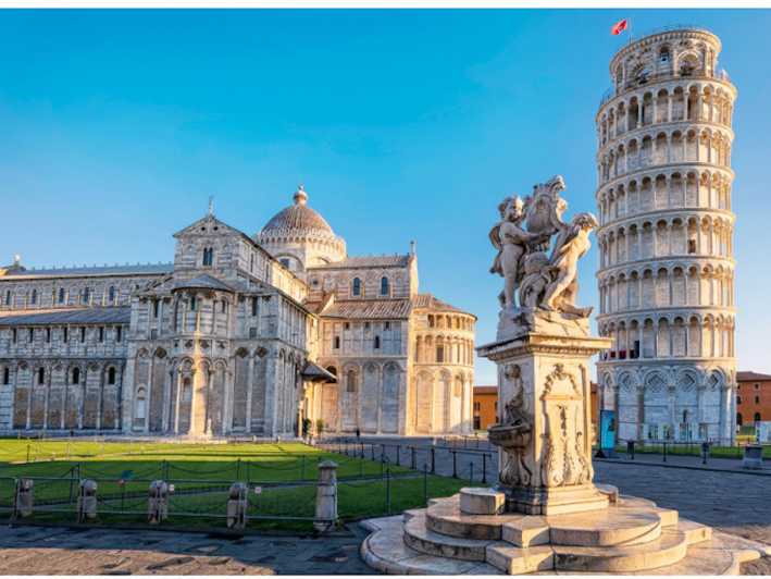 Pisa: Square of Miracles Monuments-billett med skjeve tårn
