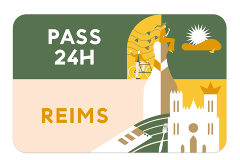 Reims pas: 24uReims: 24-uurs stadspas