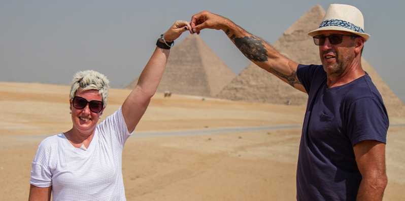 Półdniowa wycieczka ze zwiedzaniem Kairu do piramid w Gizie i Sfinksa