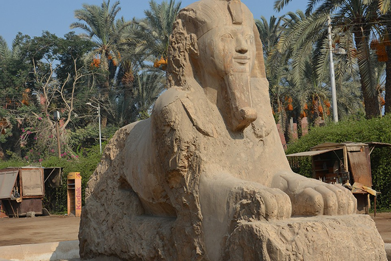 Giza/Cairo: Sakkara, Memphis and Dahshur Guided Tour Private Tour Without Tickets and Lunch