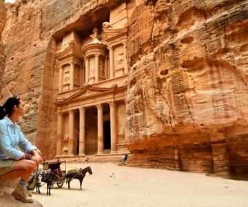 Från Eilat: Petra dagstur i grupp