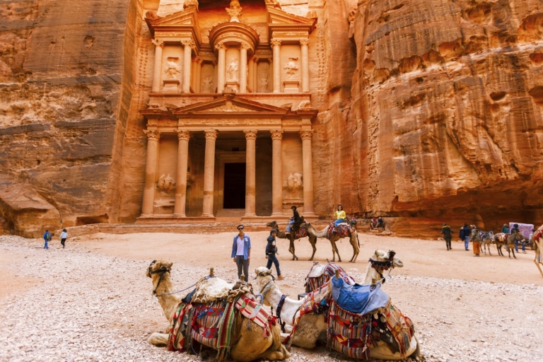 From Eilat: Petra Day Group Tour Guided tour in Spanish