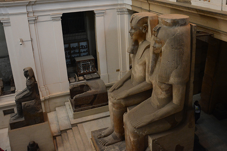 Caïro/Giza: Rondleiding Egyptisch Museum en Khan el-KhaliliPrivétour met tickets en lunch