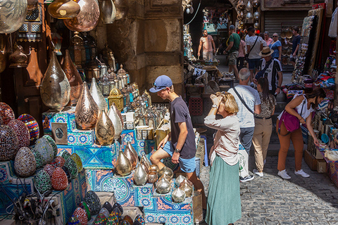 El Cairo/Giza: Museo Egipcio y Khan el-Khalili Tour guiadoTour privado con entradas y comida