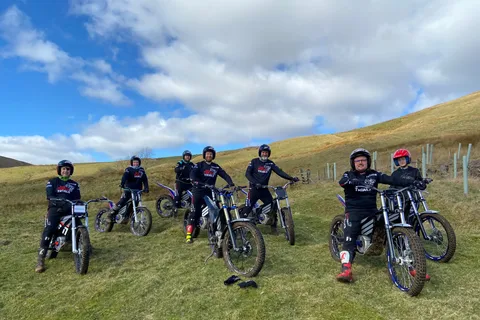 Clitheroe: Off-Road Motorbike Experience with Guide & Lunch