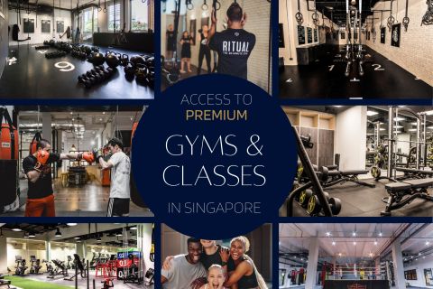 Singapore: 1, 2, or 5-Class Premium Fitness Pass