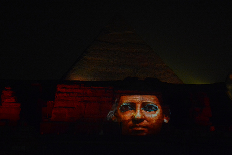 Le Caire : Spectacle son et lumière VIP des Pyramides avec transfert privé