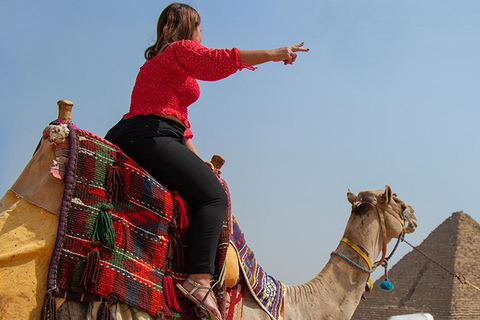 Giza: Pyramids at Sunset Guided Camel Tour Giza: Pyramids at Sunset Guided Camel Tour