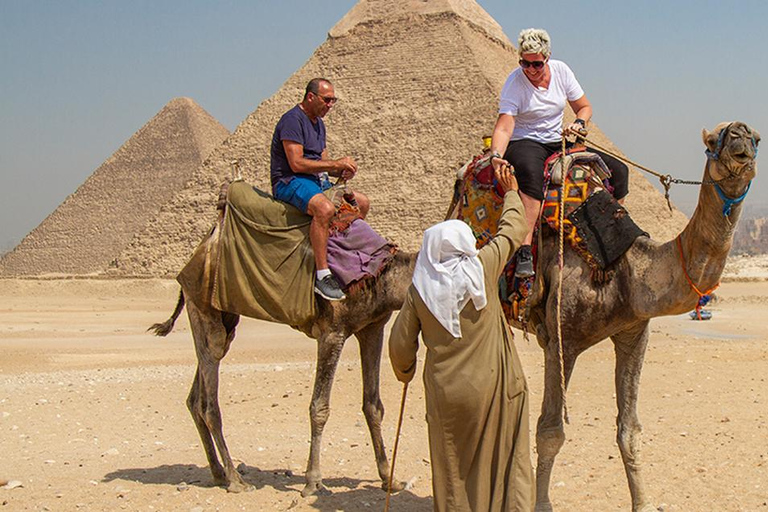 Giza: Pyramids at Sunset Guided Camel Tour Giza: Pyramids at Sunset Guided Camel Tour