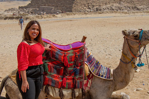 Giza: Pyramids at Sunset Guided Camel Tour Giza: Pyramids at Sunset Guided Camel Tour