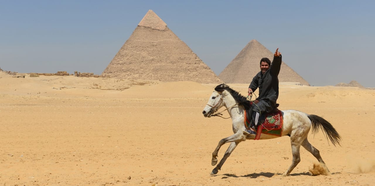 Gizeh: Araberpferd-Tour rund um die Pyramiden von Gizeh