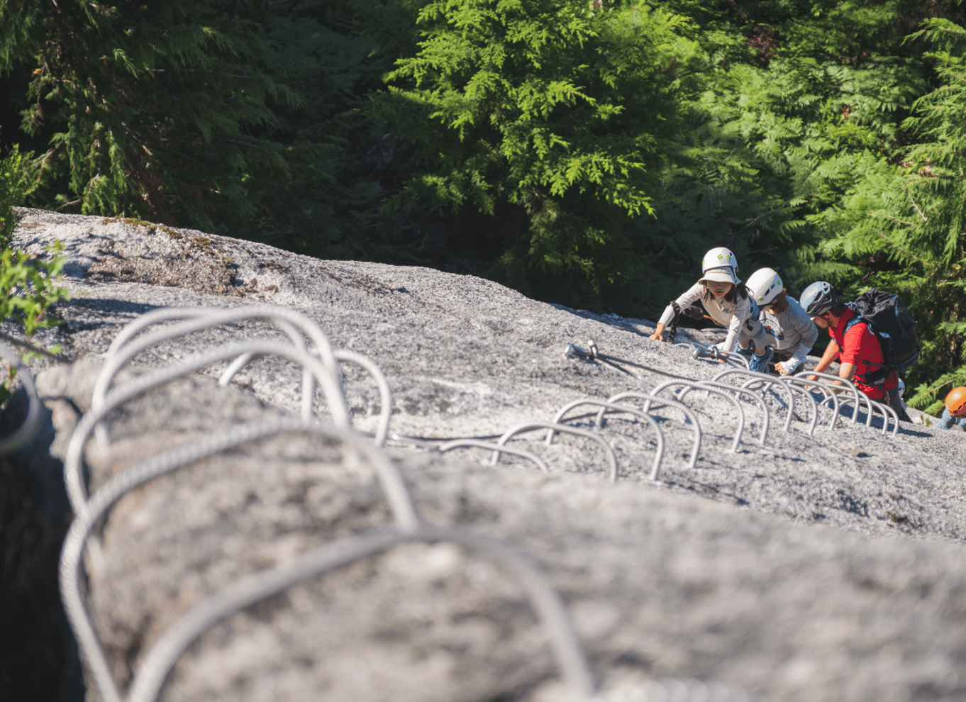 Squamish: Via Ferrata klatreeventyr