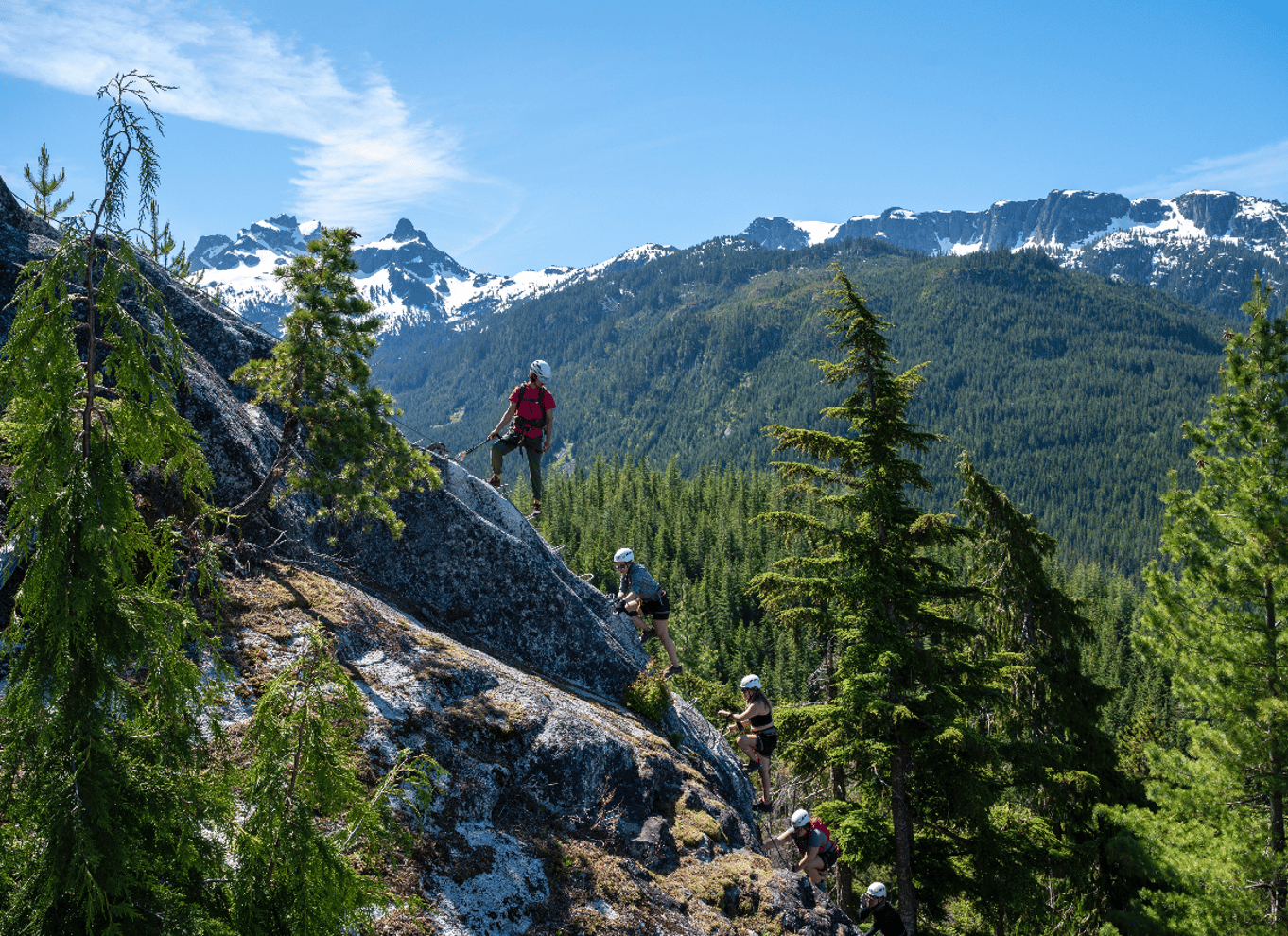 Squamish: Via Ferrata klatreeventyr