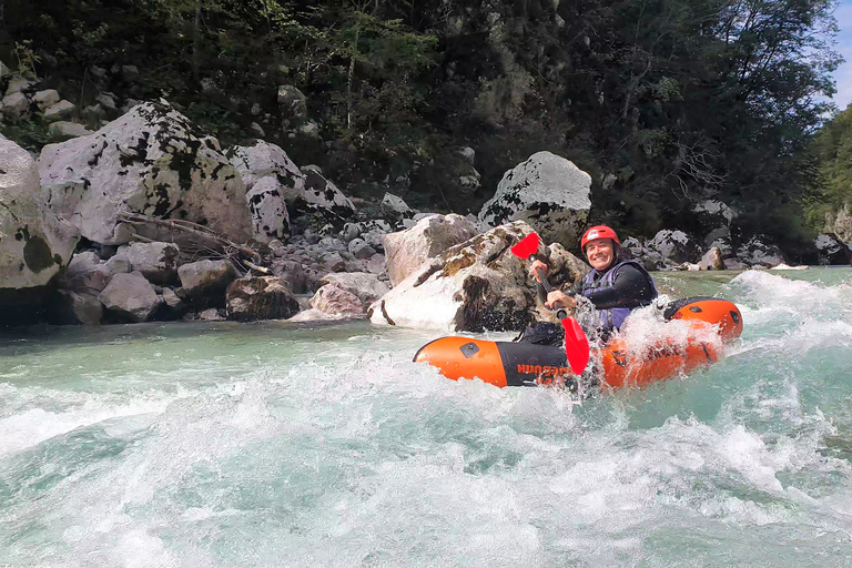 Bovec: PackRafting Tour on Soca River with Instructor & Gear