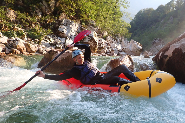 Bovec: PackRafting Tour on Soca River with Instructor & Gear