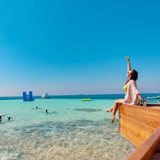 Hurghada: viagem de lancha para Orange Bay e Paradise Islands
