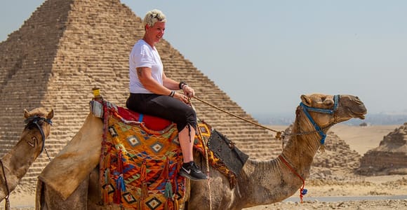 Cairo: Giza Pyramids & Museum of Egyptian Civilization Tour