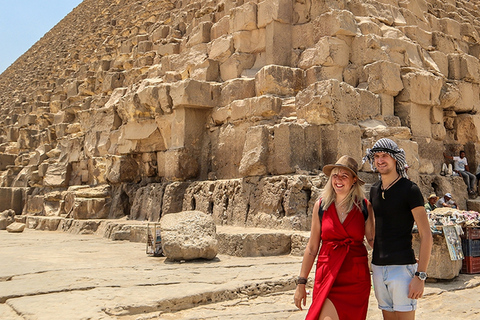 Kairo: Giza-pyramiderna Giza Pyramids &amp; Museum of Egyptian Civilization TourPrivat resa utan biljetter och lunch