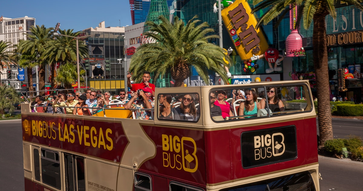 Las Vegas: Hop-on Hop-off Sightseeing Bus Tour | GetYourGuide