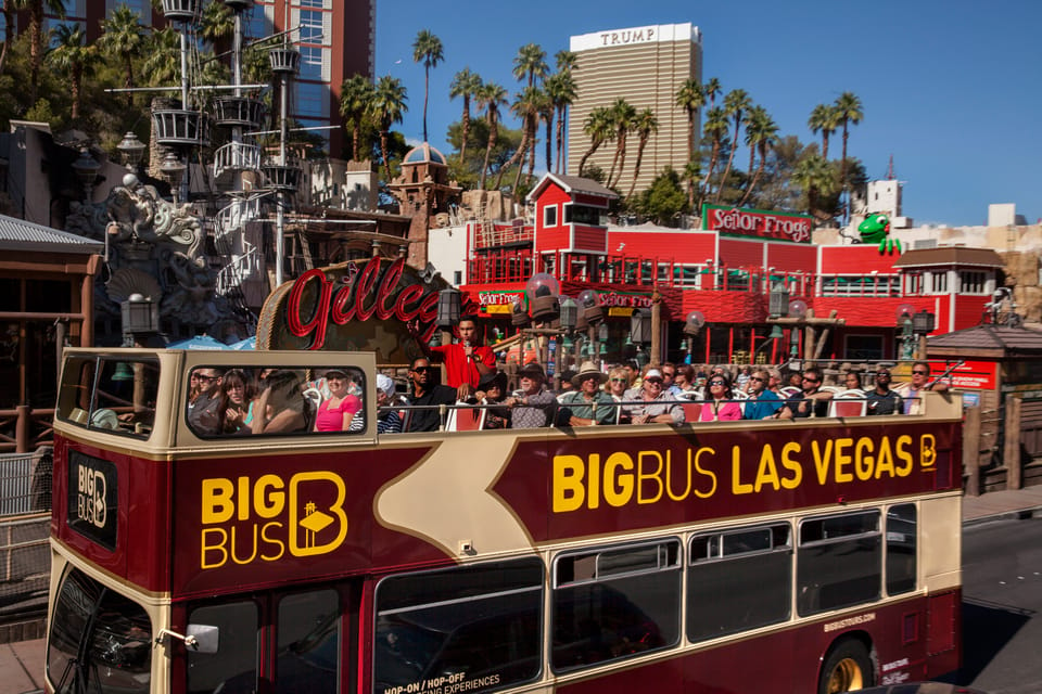 Las Vegas: excursão turística hop-on hop-off do Big Bus