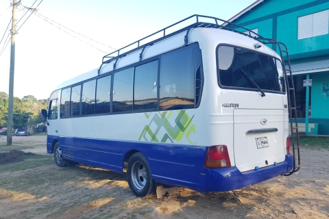 Van Belize: enkele reis gedeelde shuttle naar San Ignacio