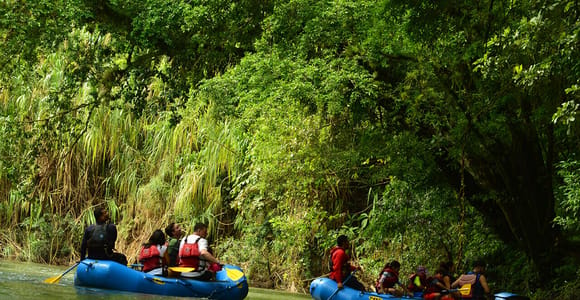 From La Fortuna: Peñas Blancas River Float Guided Day Trip