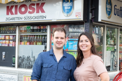 Cologne: visite du quartier belge et du kiosque avec dégustation de bière