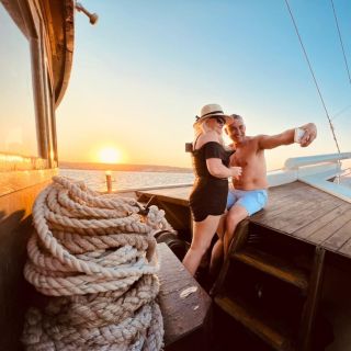 Rhodes: Sunset Cruise with BBQ and Unlimited Drinks