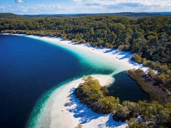 Desde Rainbow Beach Excursión de un día completo en autocar por la Isla Fraser de K'gari