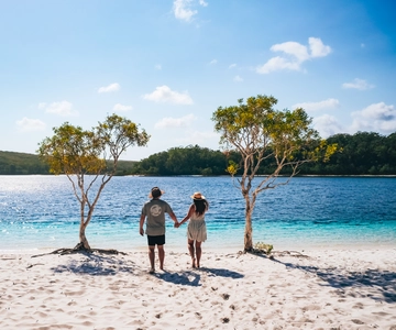 From Hervey Bay: K'gari, Fraser Island Full-Day Coach Tour