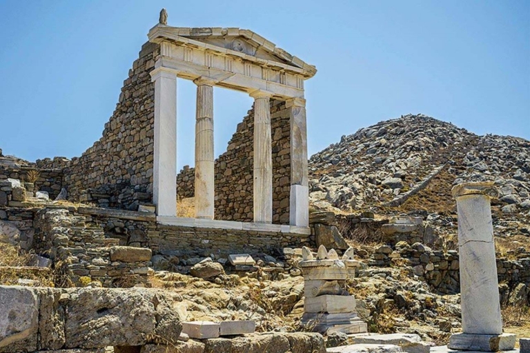 Van Naxos: privérondvaart op het eiland DelosTour via Grady White 257 Advance