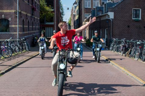 Amsterdam: Stadt-Highlights Elektro-Fatbike-Tour