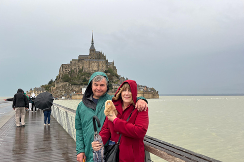 Tour privato guidato di Mont Saint Michel e del D-day da Parigi