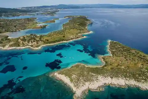 Halkidiki: Private Cruise to Diaporos Island & Vourvourou