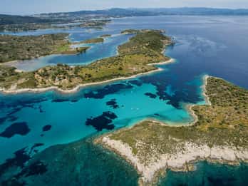 Halkidiki: Private Cruise to Diaporos Island & Vourvourou