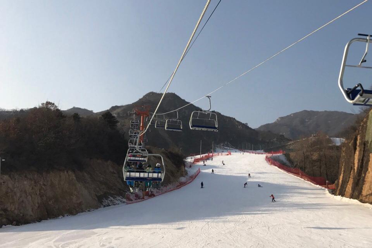 Pékin : Excursion d&#039;une journée à la Grande Muraille de Mutianyu et à la station de ski de Huaibei