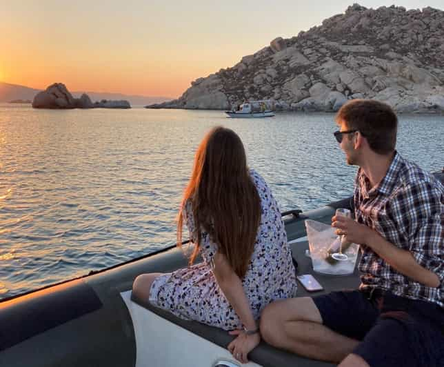 naxos sunset boat tour