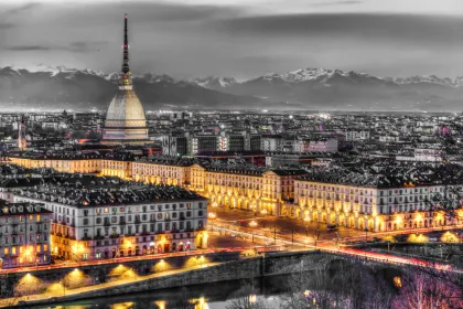 Turin: Erster Entdeckungsspaziergang und Lesespaziergang