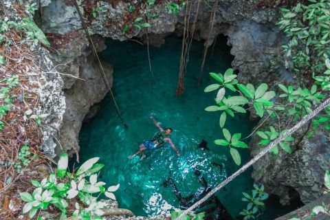 Tulum: Aventura en el Cenote con Comida