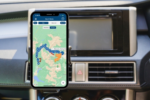 Park Narodowy Gór Skalistych: Aplikacja audio dla kierowców