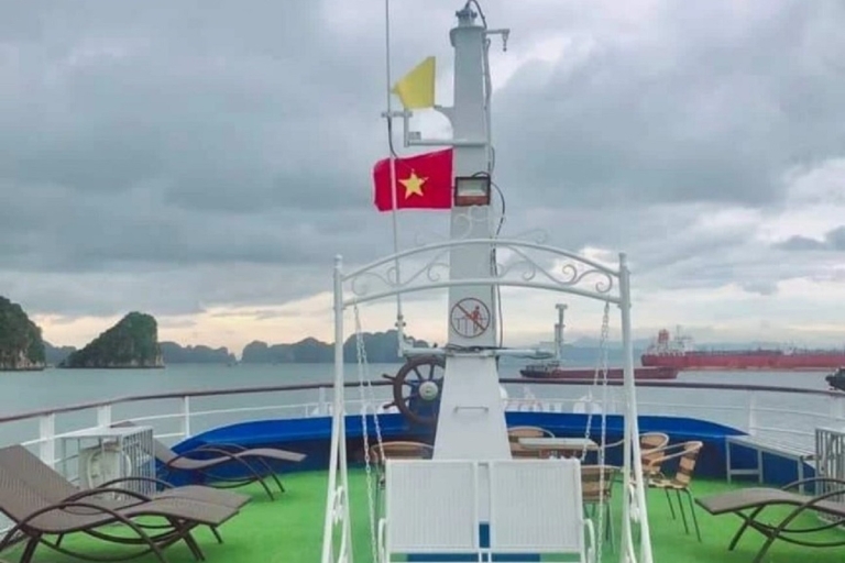 Hanoi: 2-dniowy 5-gwiazdkowy rejs po zatoce Lan Ha z transferem