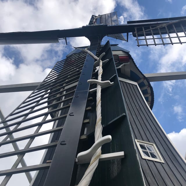 Haarlem Rondleiding In Molen De Adriaan Uitzicht Over De Stad