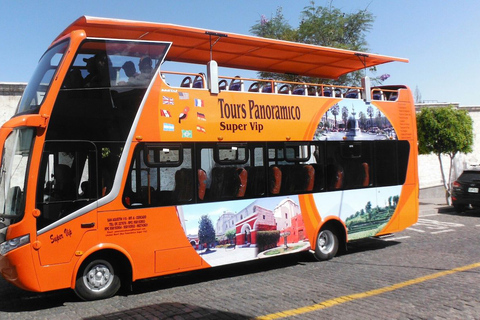 Arequipa: tour panorámico en autobús por la tardeTour panorámico en autobús por la tarde