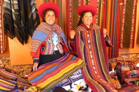 Cusco: Panoramiczna wycieczka autobusowa z szamanizmem i tkaniem wełnyAutobus panoramiczny w Cuzco